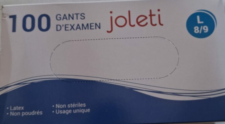 gant latex non poudre 8-9 L