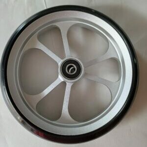 Roue Aluminium  6" 150x34  PU noir