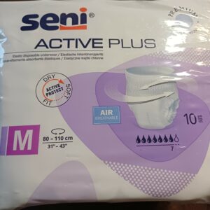 PANTS Slip absorbant élastique SENI ACTIVE PLUS taille M 7 GOUTTES